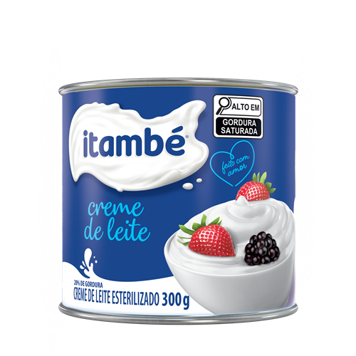 CREME DE LEITE ITAMBÉ 300G LATA