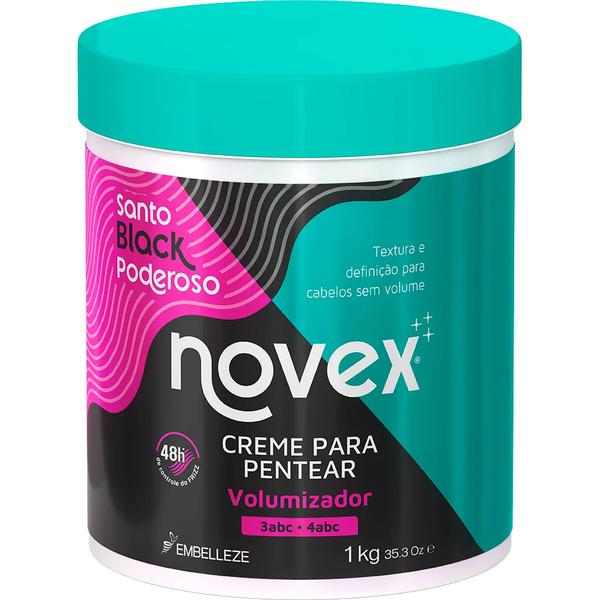 CREME DE PENTEAR NOVEX 1KG SANTO BLACK