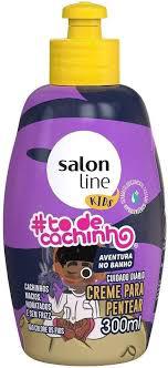 CREME DE PENTEAR SALON LINE TO DE CACHINOS 300ML  AVENTURA NO BANHO