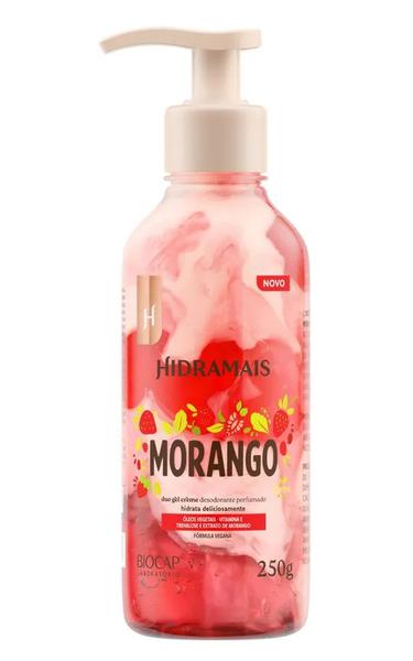 CREME DESODORANTE DUO GEL HIDRA MORANGO  250G