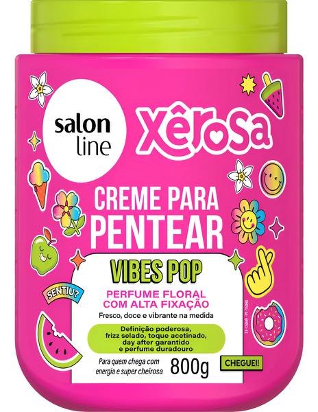 CREME PARA PENTEAR SALON LINE 800G XEROSA VIBE POP