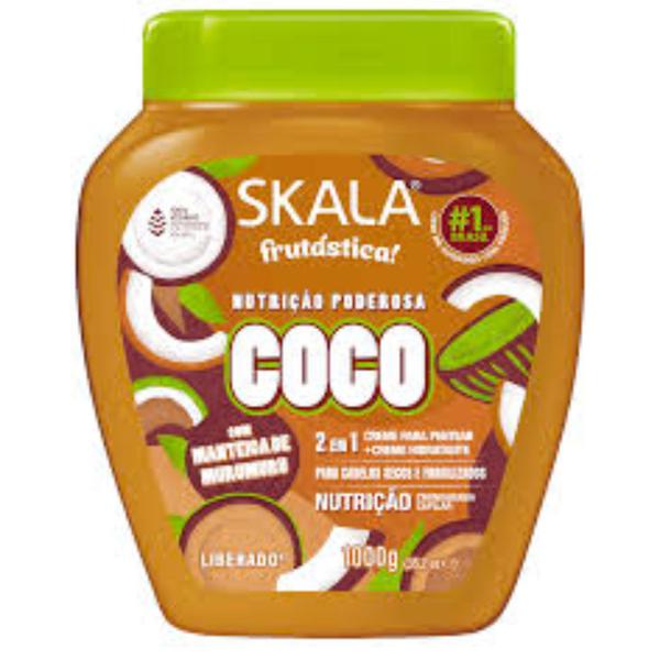 CREME SKALA 1KG 2 EM 1 ÓLEO DE COCO