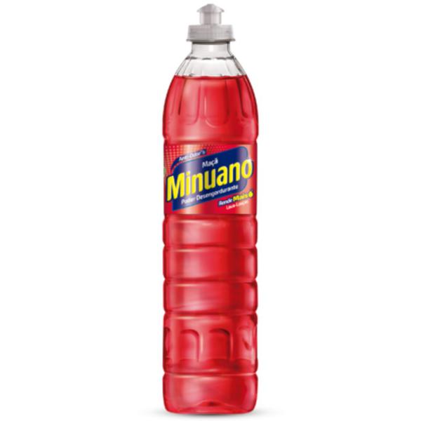 DETERGENTE MINUANO 500ML MAÇÃ