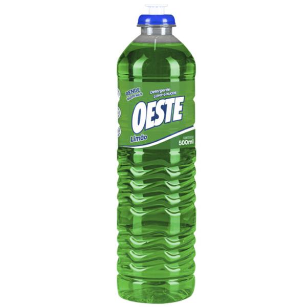 DETERGENTE OESTE 500ML LIMÃO