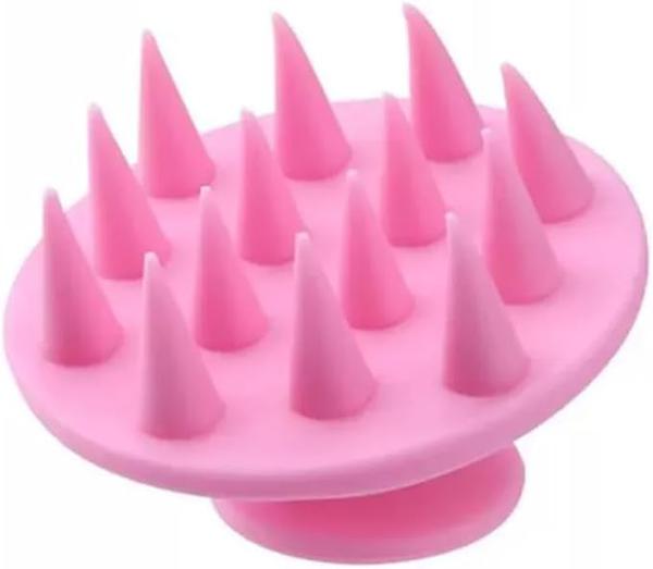 ESCOVA DE LIMPEZA MASSAGEADORA COURO CABELUDO