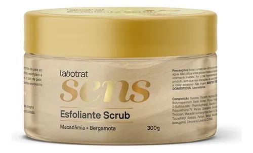 ESFOLIANTE LABOTRAT SENS 300G MACADÂMIA E BERGAMOTA
