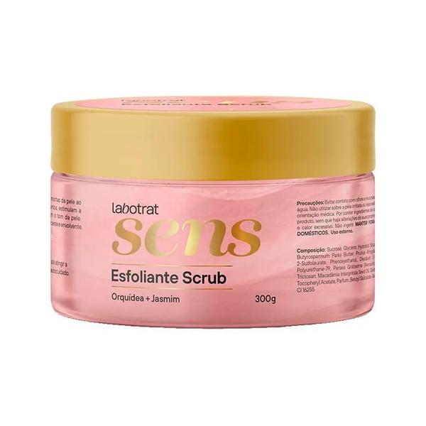 ESFOLIANTE LABOTRAT SENS 300G ORQUÍDEA E JASMIM