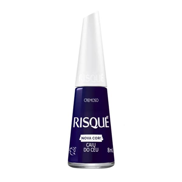 ESMALTE RISQUE 8ML CREMOSO CAIU DO CE