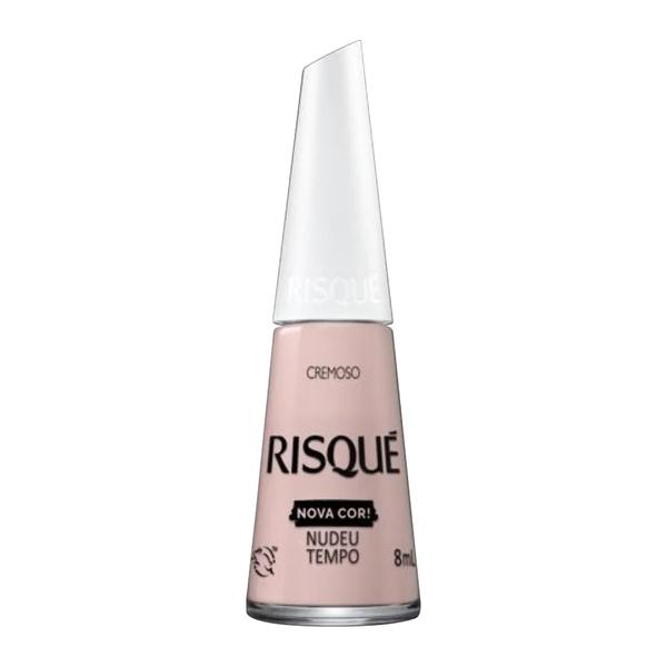 ESMALTE RISQUE 8ML CREMOSO NUDEU TEMPO