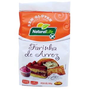 FARINHA DE ARROZ NATURALLIFE 500G