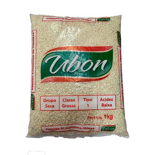 FARINHA DE MANDIOCA UBON 1KG AMARELA