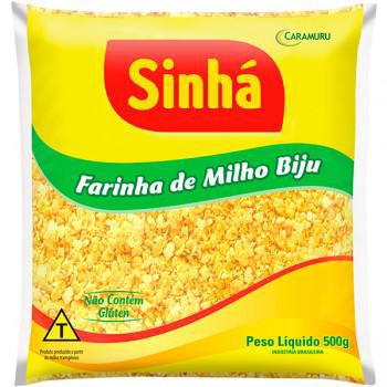 FARINHA MILHO SINHÁ 500G BIJU