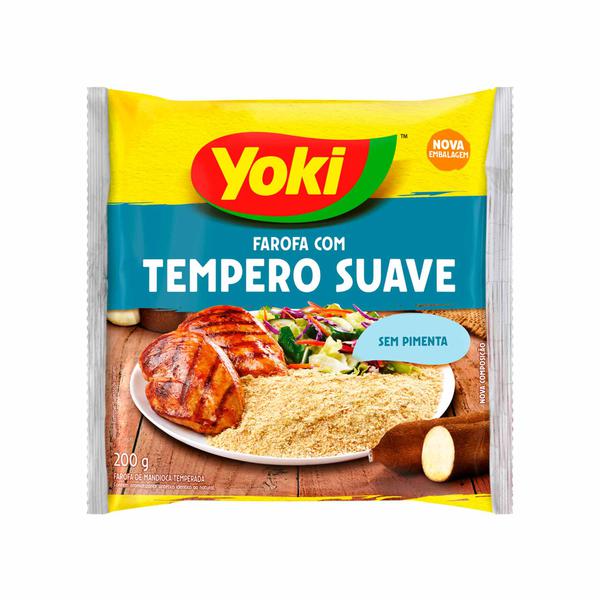FAROFA MANDIOCA YOKI 200G SUAVE