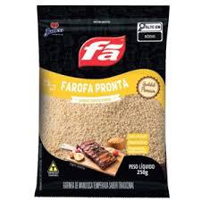 FAROFA PRONTA FÃ 250G TRADICIONAL