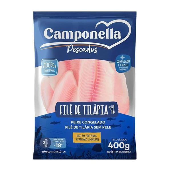 FILÉ TILÁPIA CAMPONELLA 400G