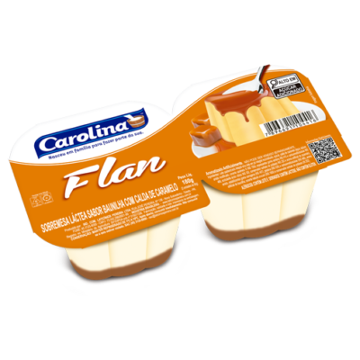 FLAN CAROLINA 180G CARAMELO