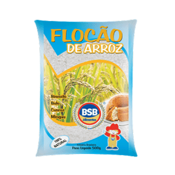 FLOCÃO ARROZ BSB 500G
