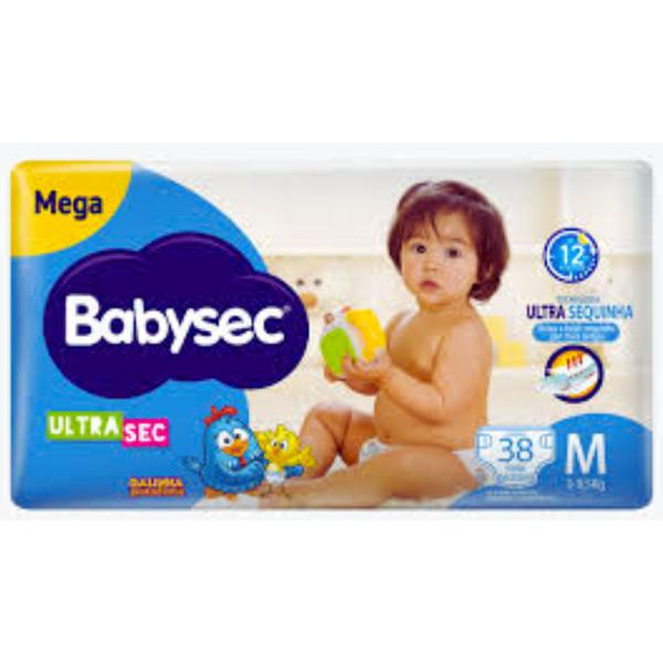 FRALDA BABYSEC CLASSICA MEGA M
