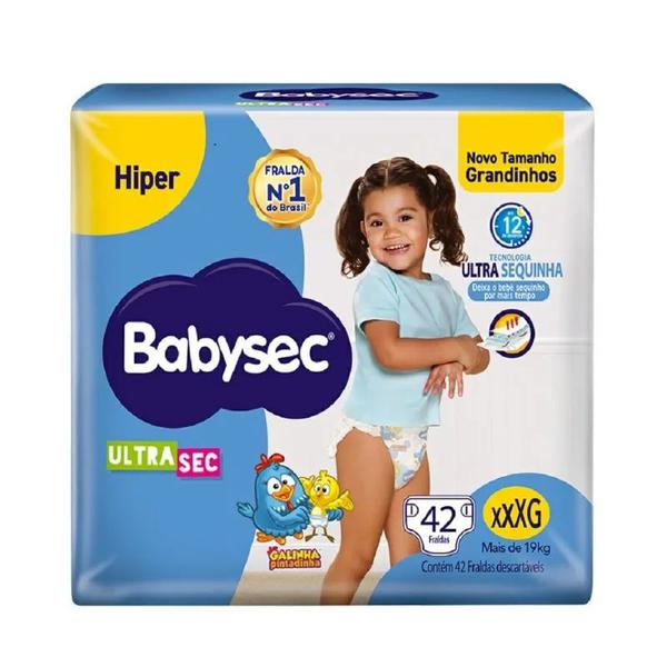 FRALDA BABYSEC HIPER XXXG