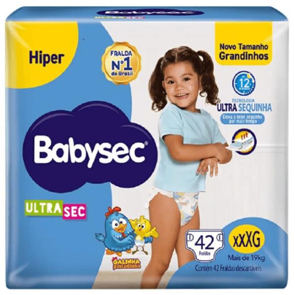 FRALDA BABYSEC HIPER TRADICIONAL XXXG