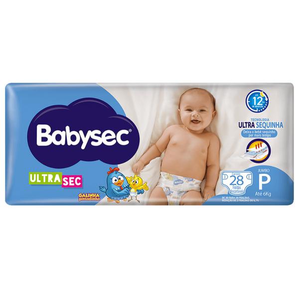 FRALDA BABYSEC JUMBO P