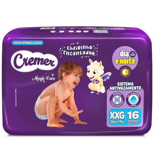 FRALDA CREMER PRÁTICA JUMBO XXG