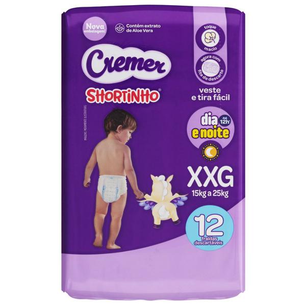 FRALDA CREMER SHORTINHO JUMBINHO XXG