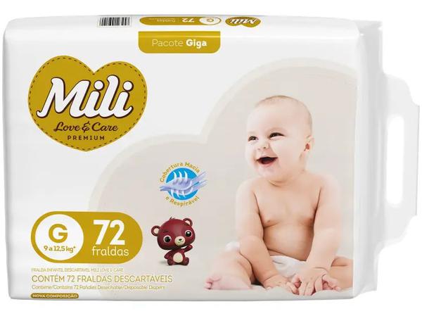 FRALDA MILI PREMIUM G