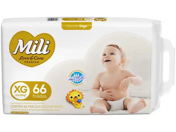 FRALDA MILI PREMIUM XG