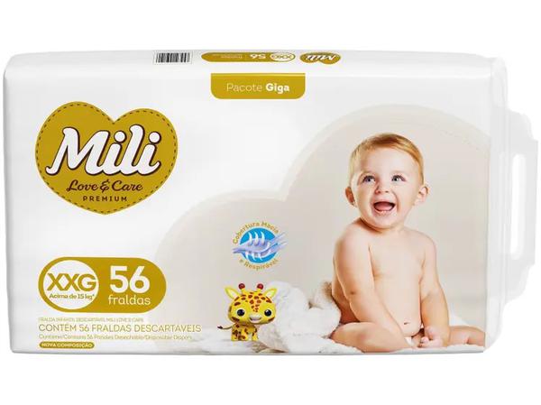 FRALDA MILI PREMIUM XXG