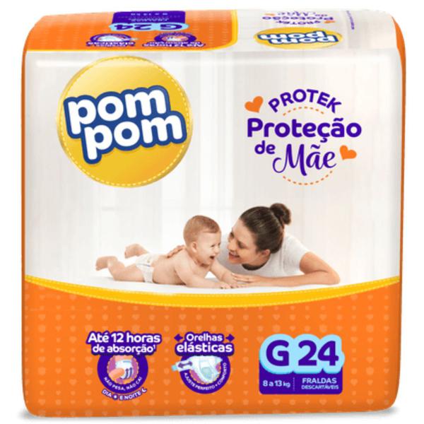 FRALDA POMPOM PROTEK G