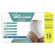 FRALDA VIDA NOVA COMFORT PANTS P/M 16UND