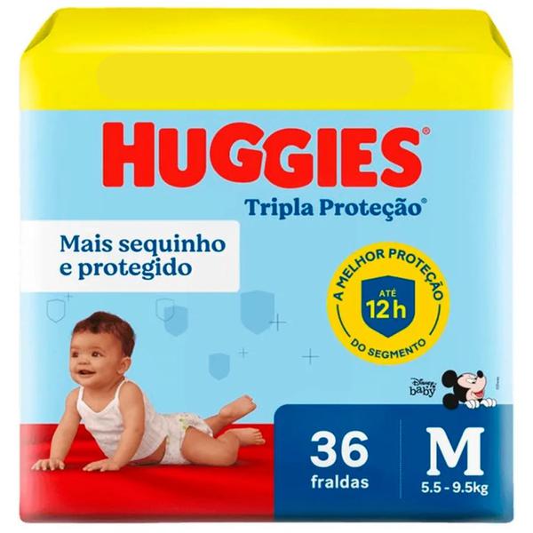 FRALDAS HUGGIES MEGUINHA M