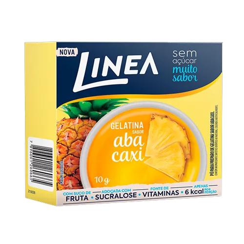 GELATINA LINEA 10G ZERO AÇÚCAR ABACAXI