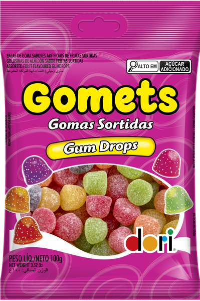 GOMA GOMETS DORI 100G SORTIDAS