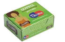 GRAMPO CABELO DARMA N°5 CASTANHO