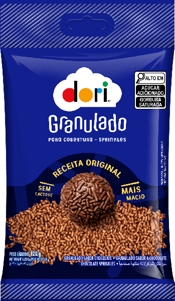 GRANULADO DORI 120G CHOCOLATE
