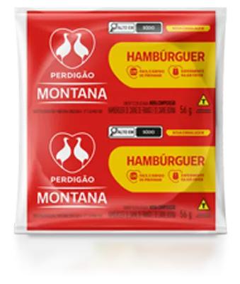 HAMBÚRGUER PERDIGAO 56G AVE E BOVINA