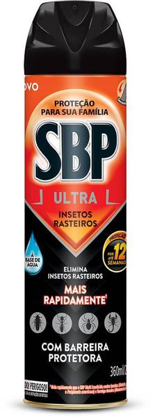 INSETICIDA AEROSOL SBP 360ML ULTRA