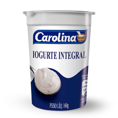 IOGURTE CAROLINA 160G POTE NATURAL