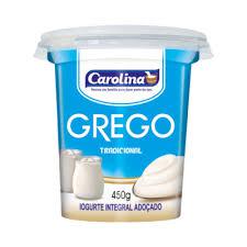 IOGURTE CAROLINA GREGO 450G TRADICIONAL