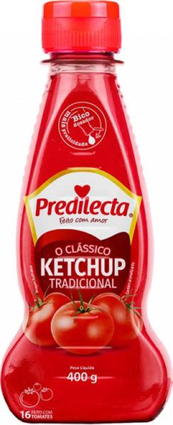 KETCHUP PREDILECTA 400G TRADICIONAL