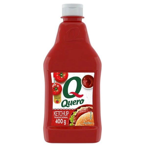 KETCHUP QUERO 400G  TRADICIONAL