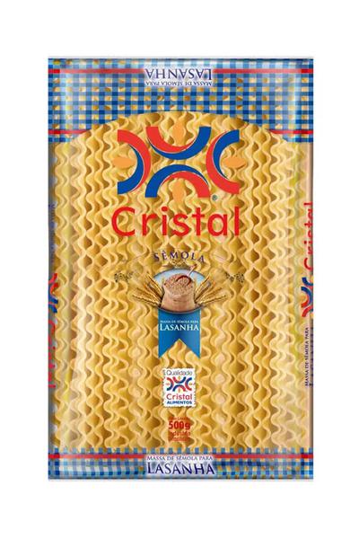 LASANHA CRISTAL 500G SEMOLA