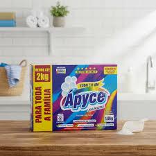 LAVA ROUPAS EM PO APYCE 1,6KG BRANCAS & COLORIDAS