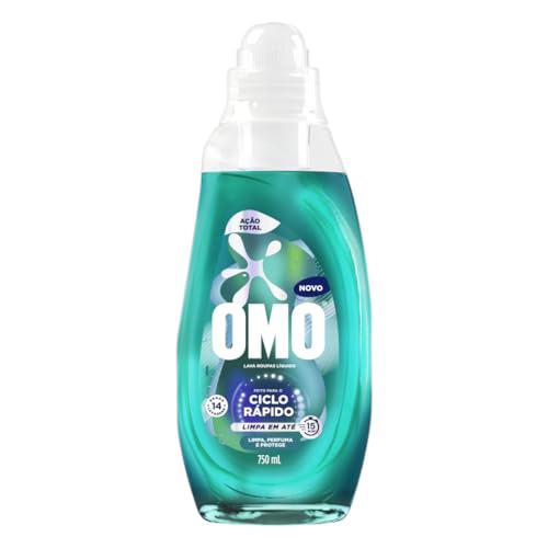 LAVA ROUPAS LIQUIDO OMO 750ML AÇÃO TOTAL