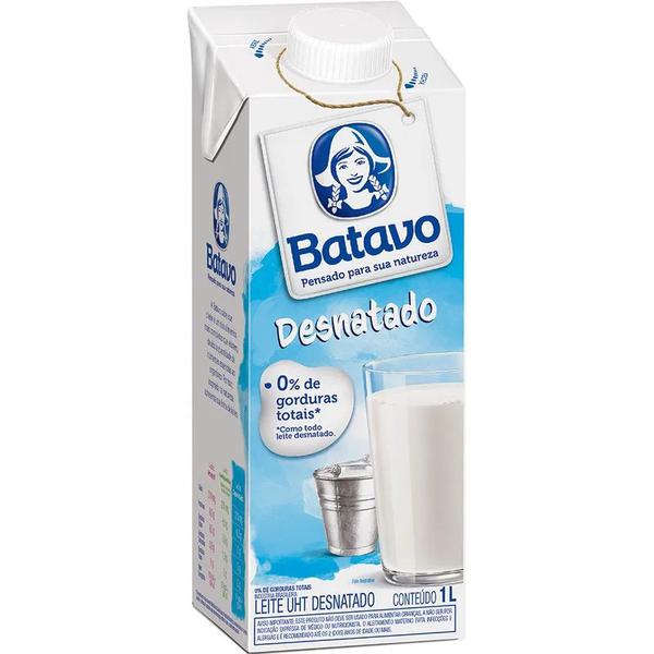 LEITE BATAVO 1LT DESNATADO