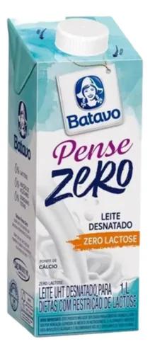 LEITE BATAVO 1LT PENSE ZERO ZERO LACTOSE DESNATADO