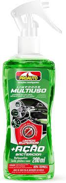 LIMPADOR MULTIUSO PROAUTO 200ML AÇÃO BACTERICIDA