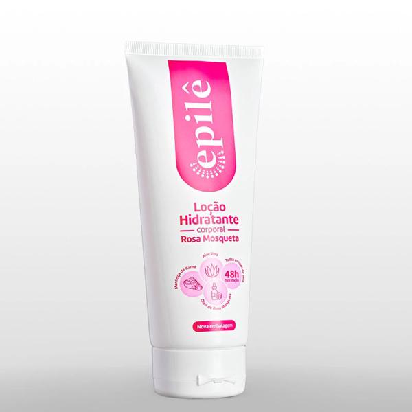 LOÇÃO HIDRATANTE EPILE 200G ROSA MOSQ